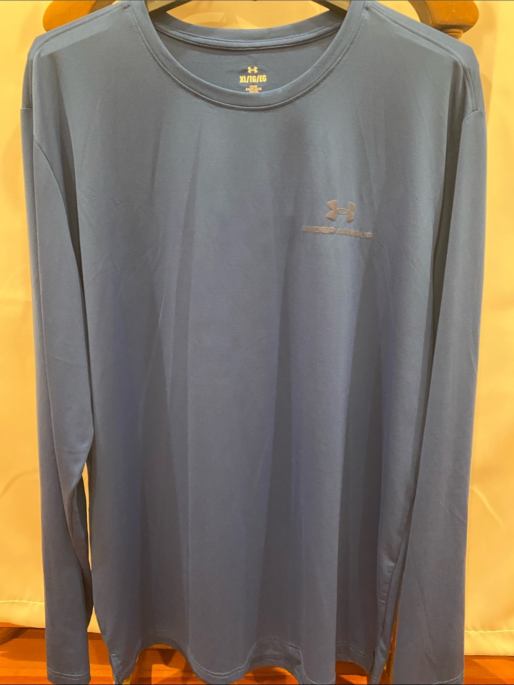 Under Armour Men's Long Sleeve Performance Tee - Royal Blue